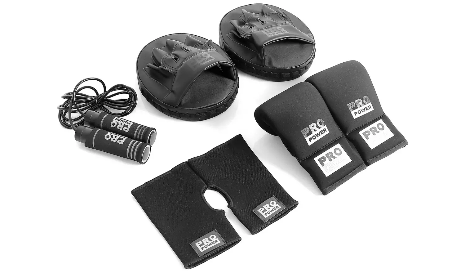 Pro Power Boxing Set - Black