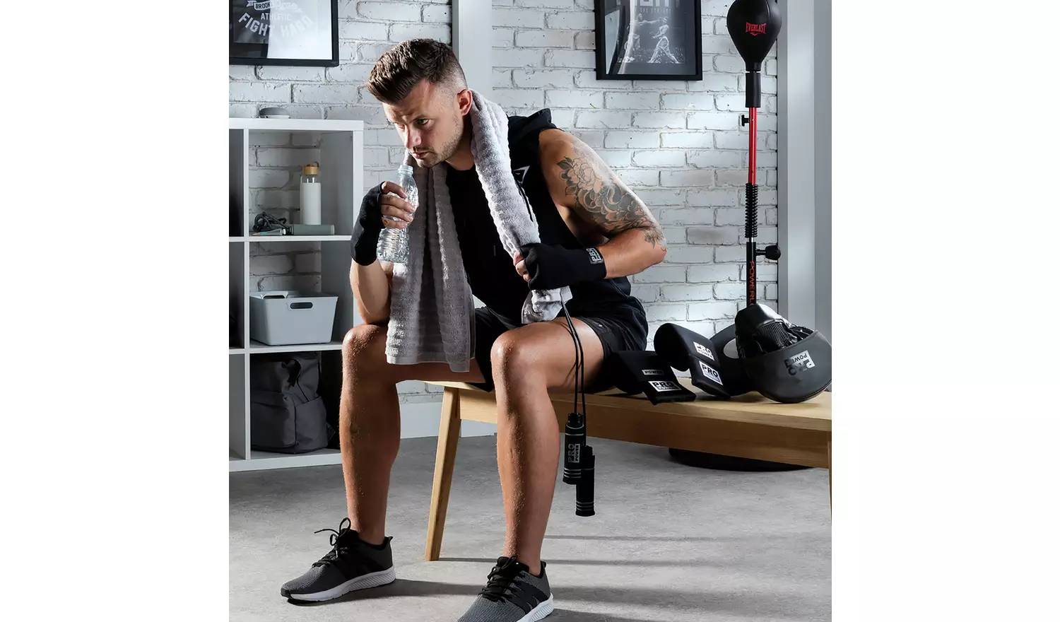 Pro Power Boxing Set - Black