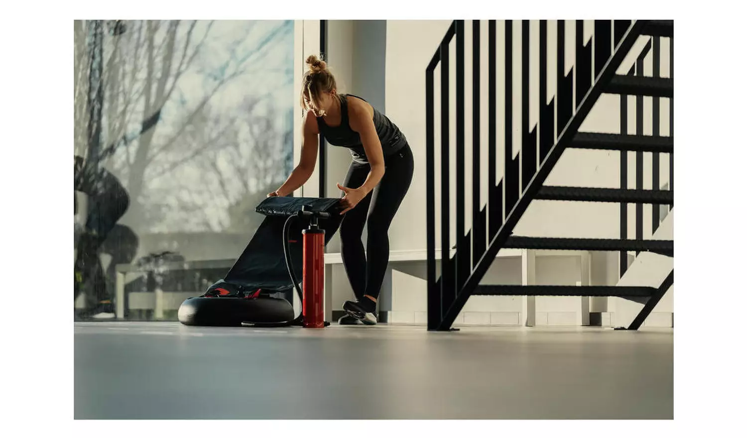 Decathlon 100 Free Standing inflatable Punching Bag