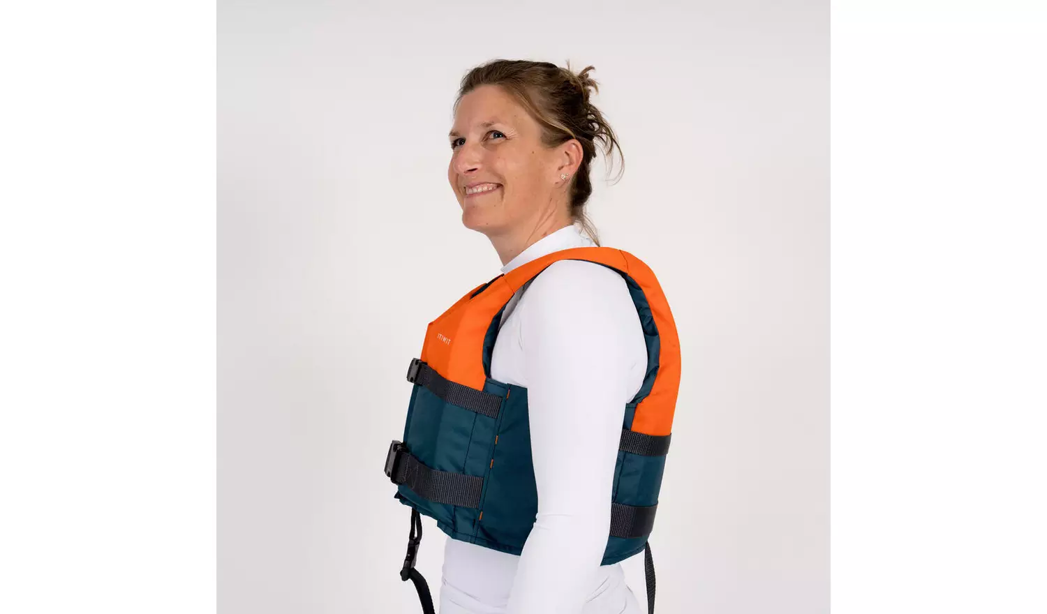 Decathlon Ba 50N Buoyancy Aid Orange/Blue - 25/40 Kg