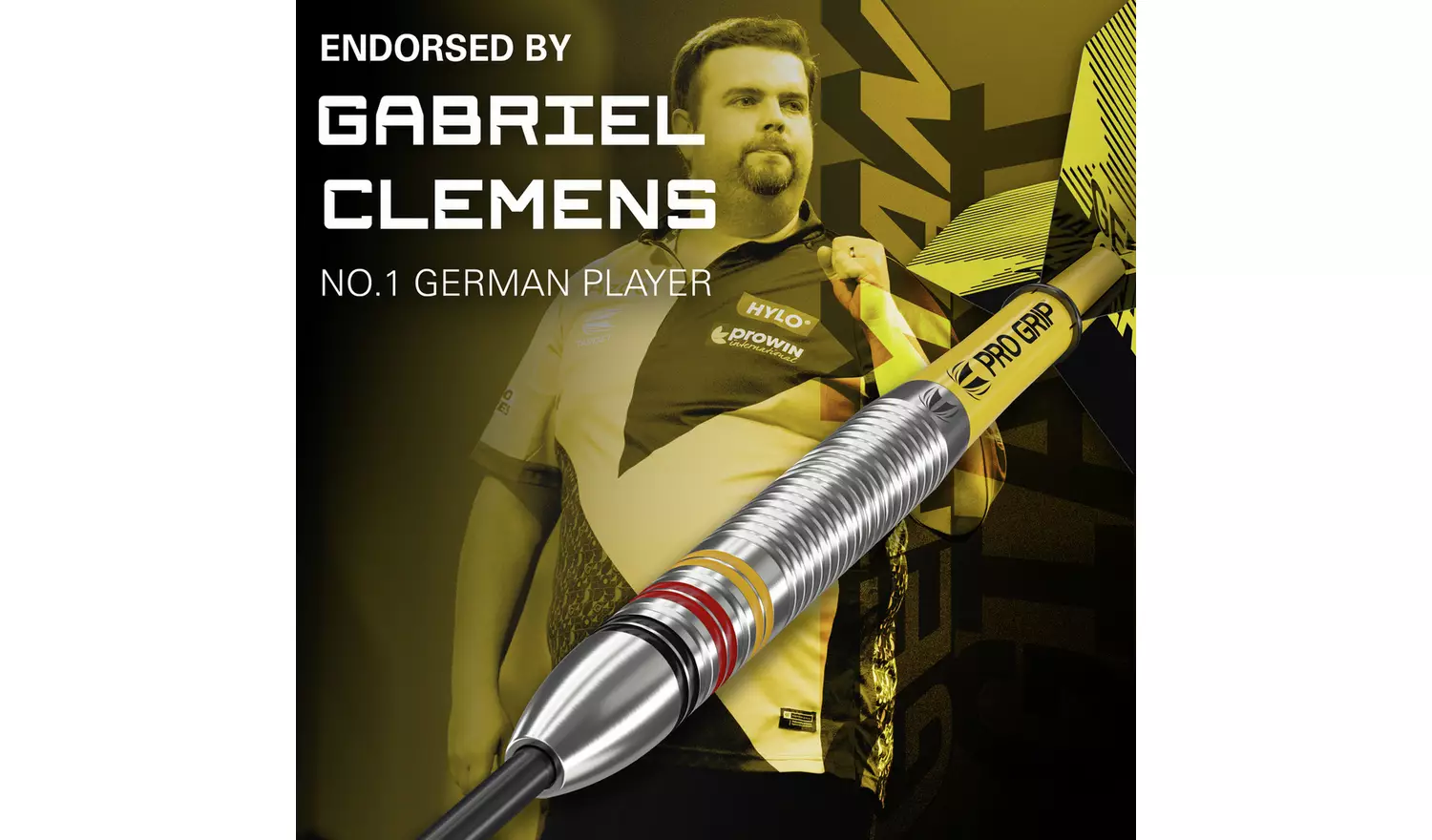 Target Gabriel Clemens 23g Tungsten Darts Set