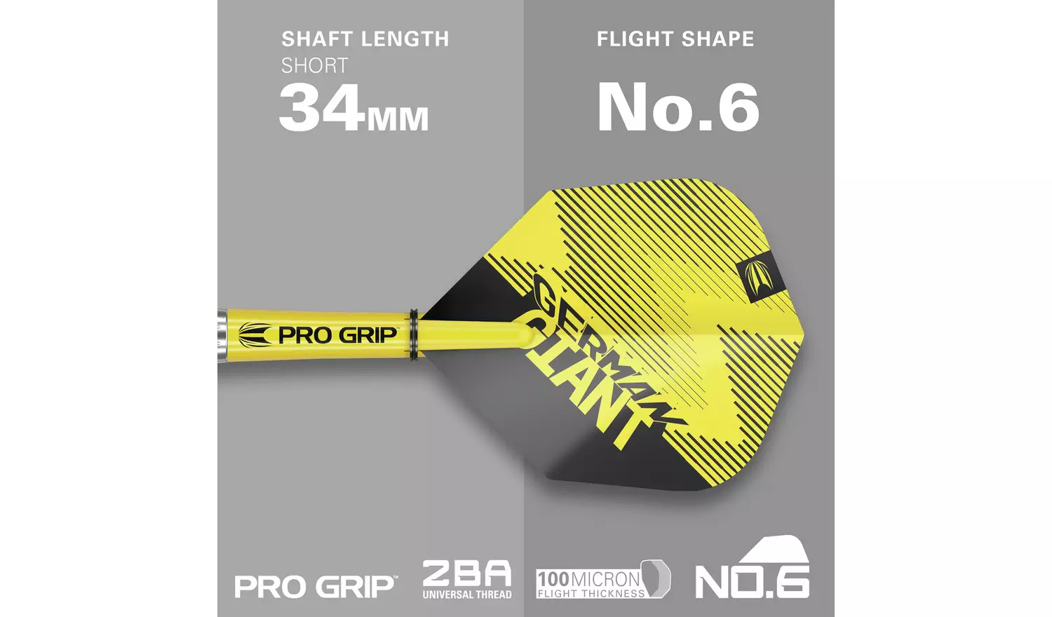 Target Gabriel Clemens 23g Tungsten Darts Set