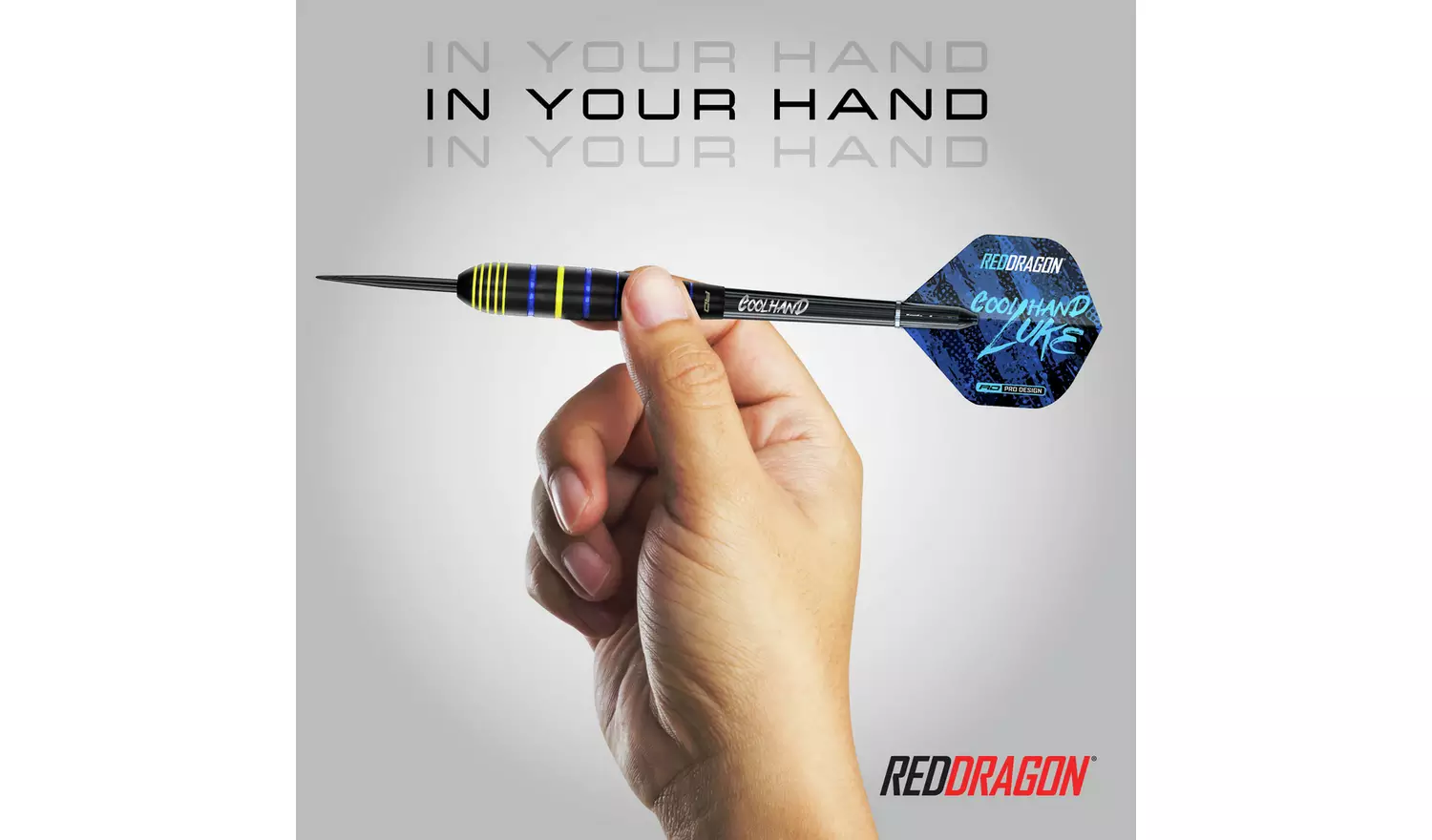 Red Dragon Luke Humphries Coolhand 22g Brass Darts Set