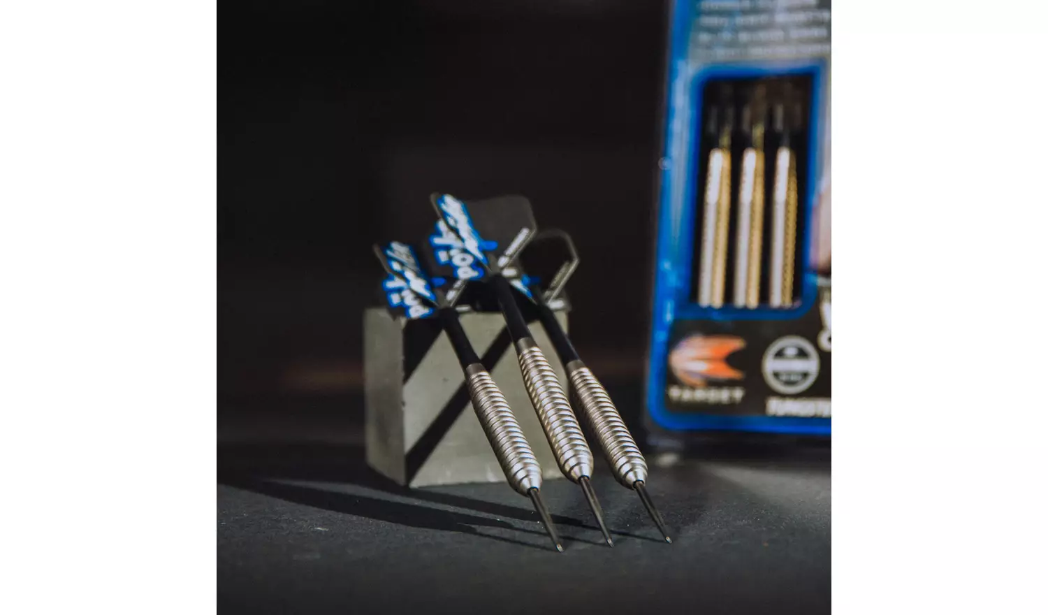 Target Phil Taylor Silverlight 24g Brass Steel Tip Darts Set