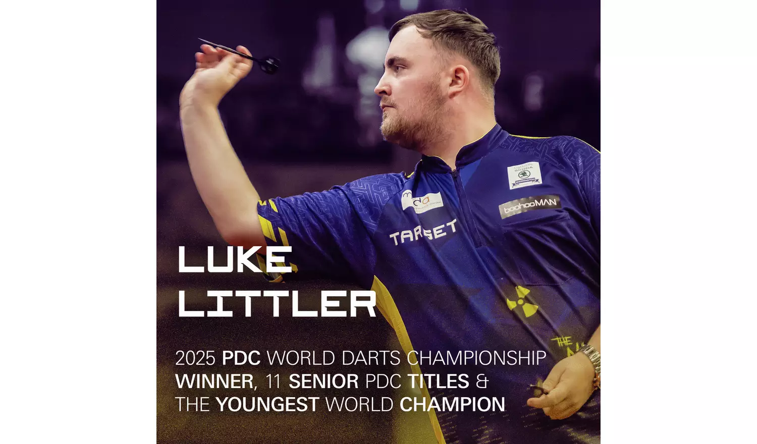 Target Luke Littler K-Flex No.2 Medium Flight & Shaft System