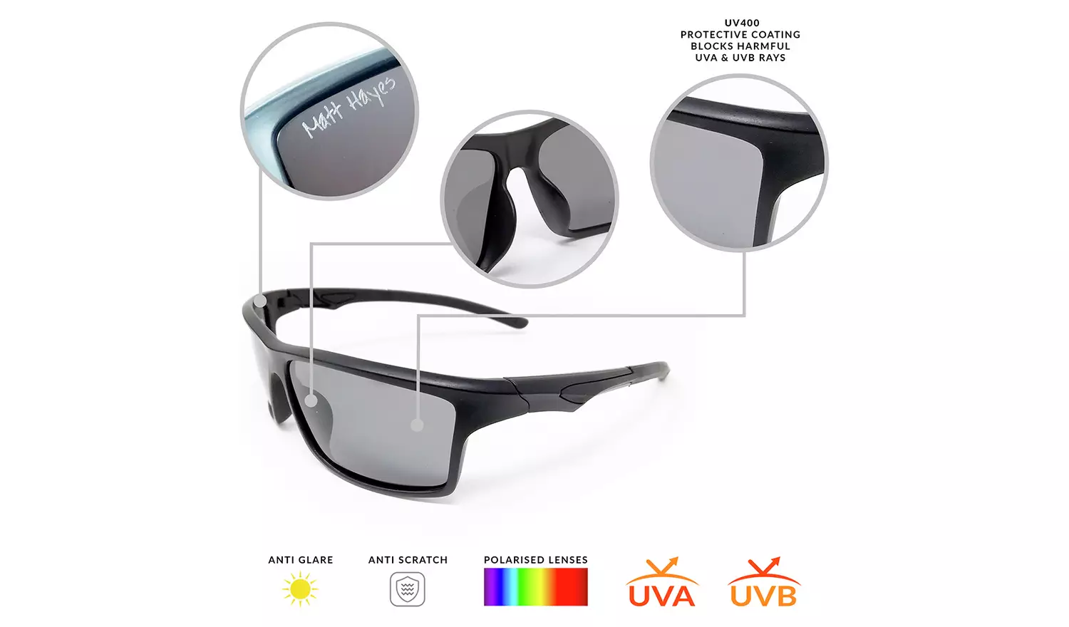 Matt Hayes Polarised Sunglasses