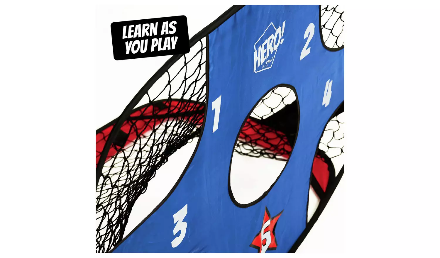 Football Flick 3.5 x 2ft Hero Strikers Goal Pack