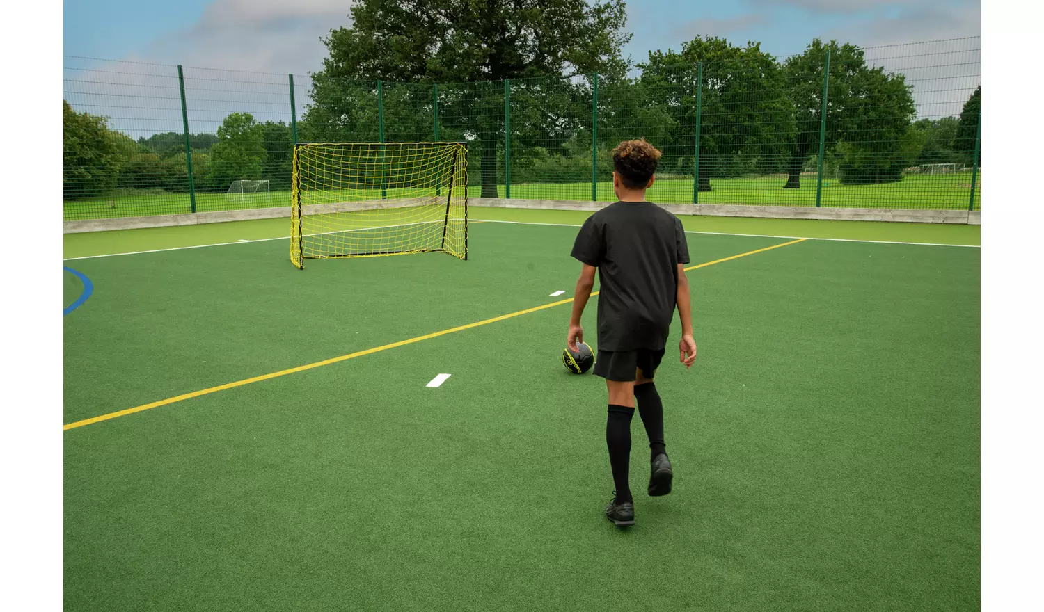 Kickmaster 7ft Heavy Duty Football Goal