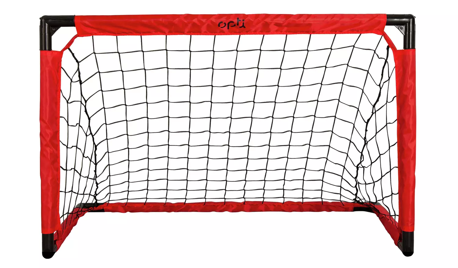 Opti Ball, Pump and 3 x 2ft 1 on 1 Football Goal - Set of 2