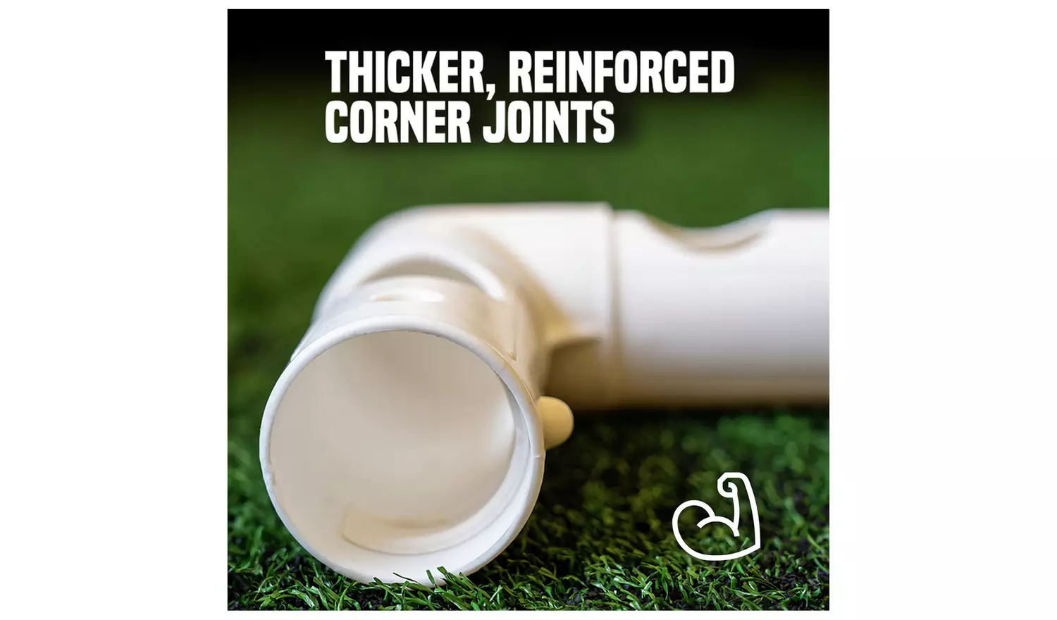 Football Flick 6' x 4' Urban uPVC Football Goal