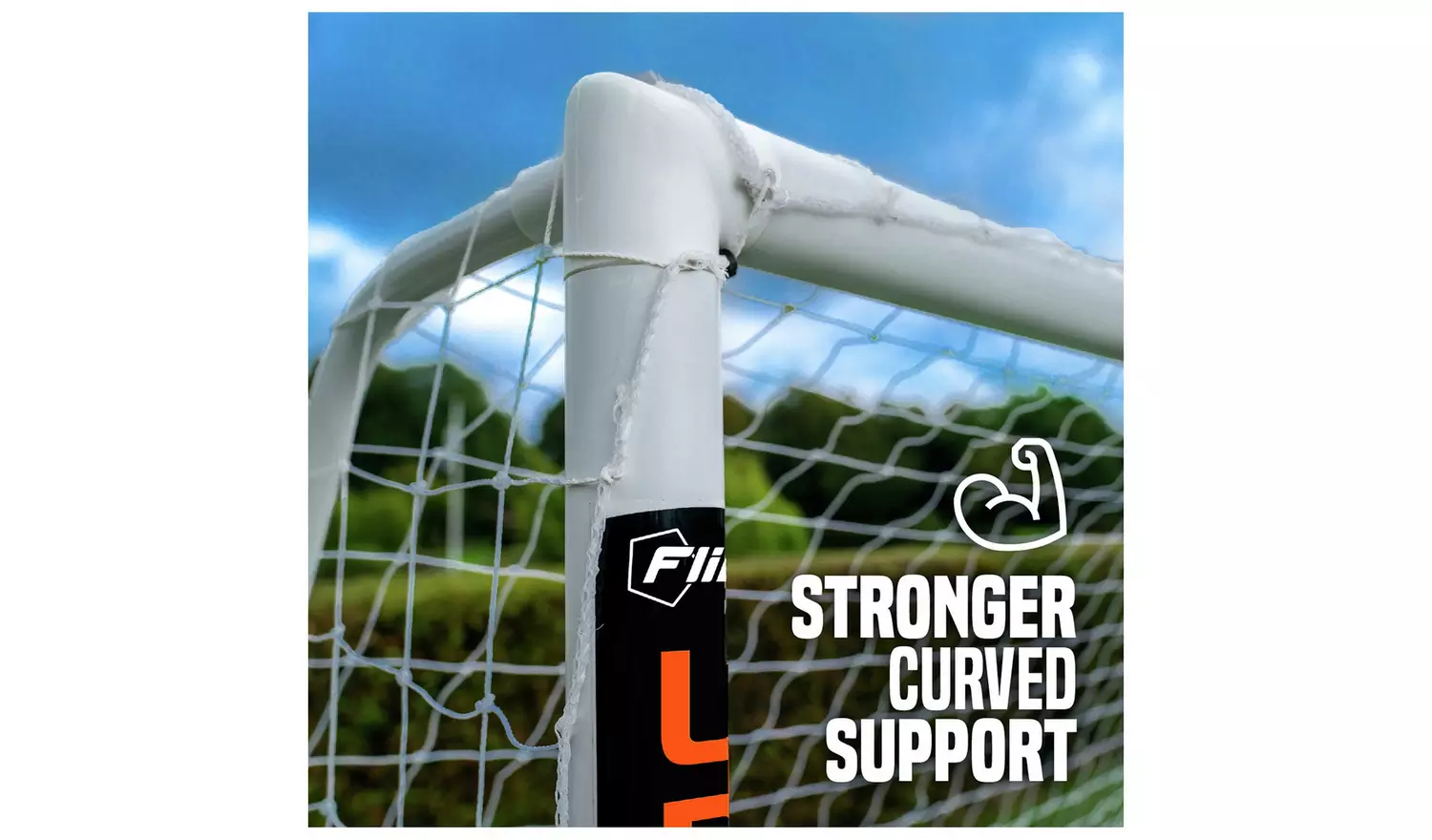 Football Flick 6' x 4' Urban uPVC Football Goal