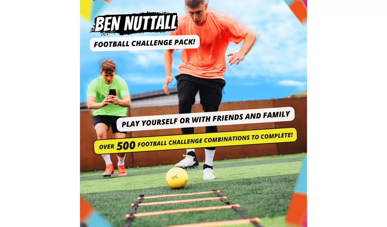 Football Flick Ben Nuttall Football Challenge Pack