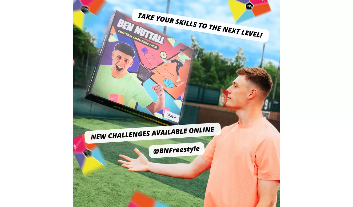 Football Flick Ben Nuttall Football Challenge Pack