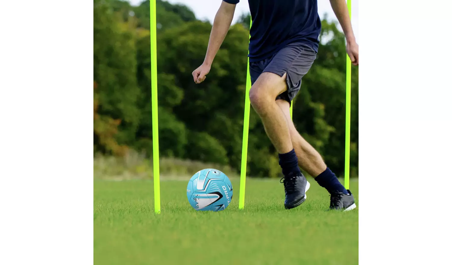 Hy-Pro 8-Pack Collapsible Agility Training Poles