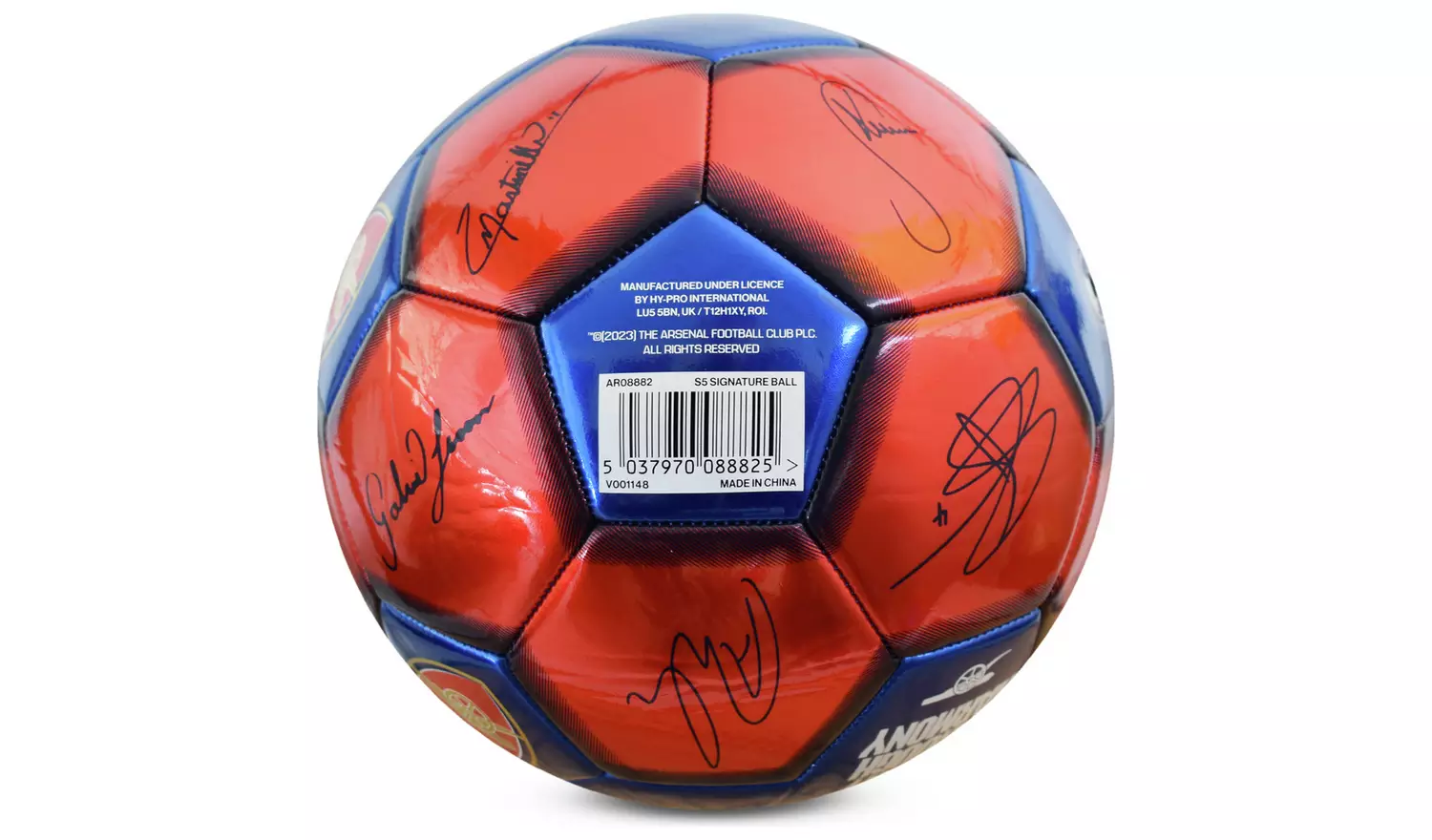 Arsenal FC Size 5 Signature Football