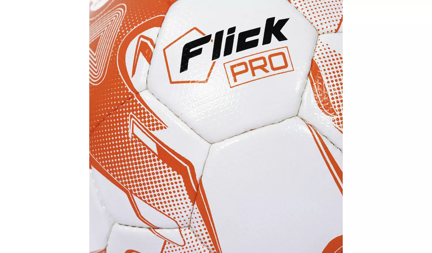 Flick Pro 90 Match Size 5 Football - Orange