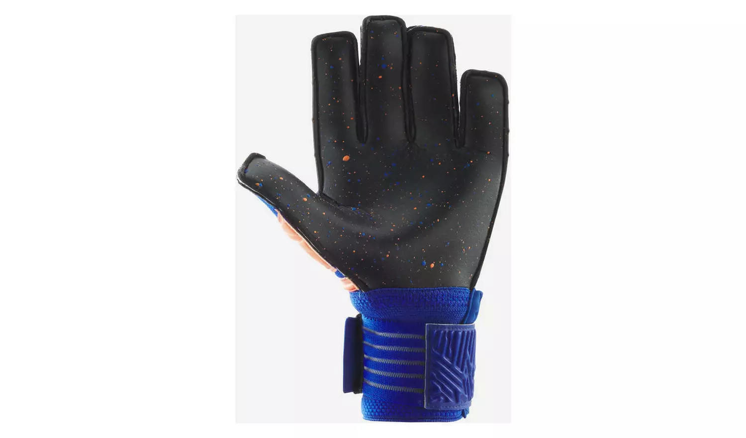 Decathlon Kids' Goalkeeper Gloves - Orange/Blue - Size 5