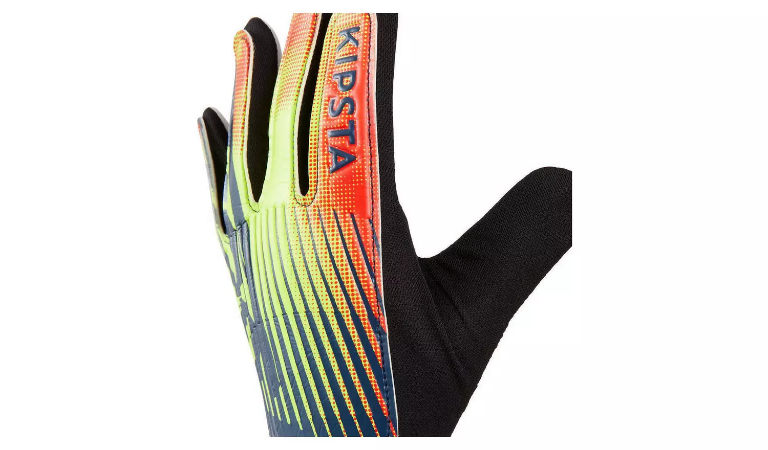 Decathlon Kids' Hard-wearing Football Gloves Size 5 – Yellow