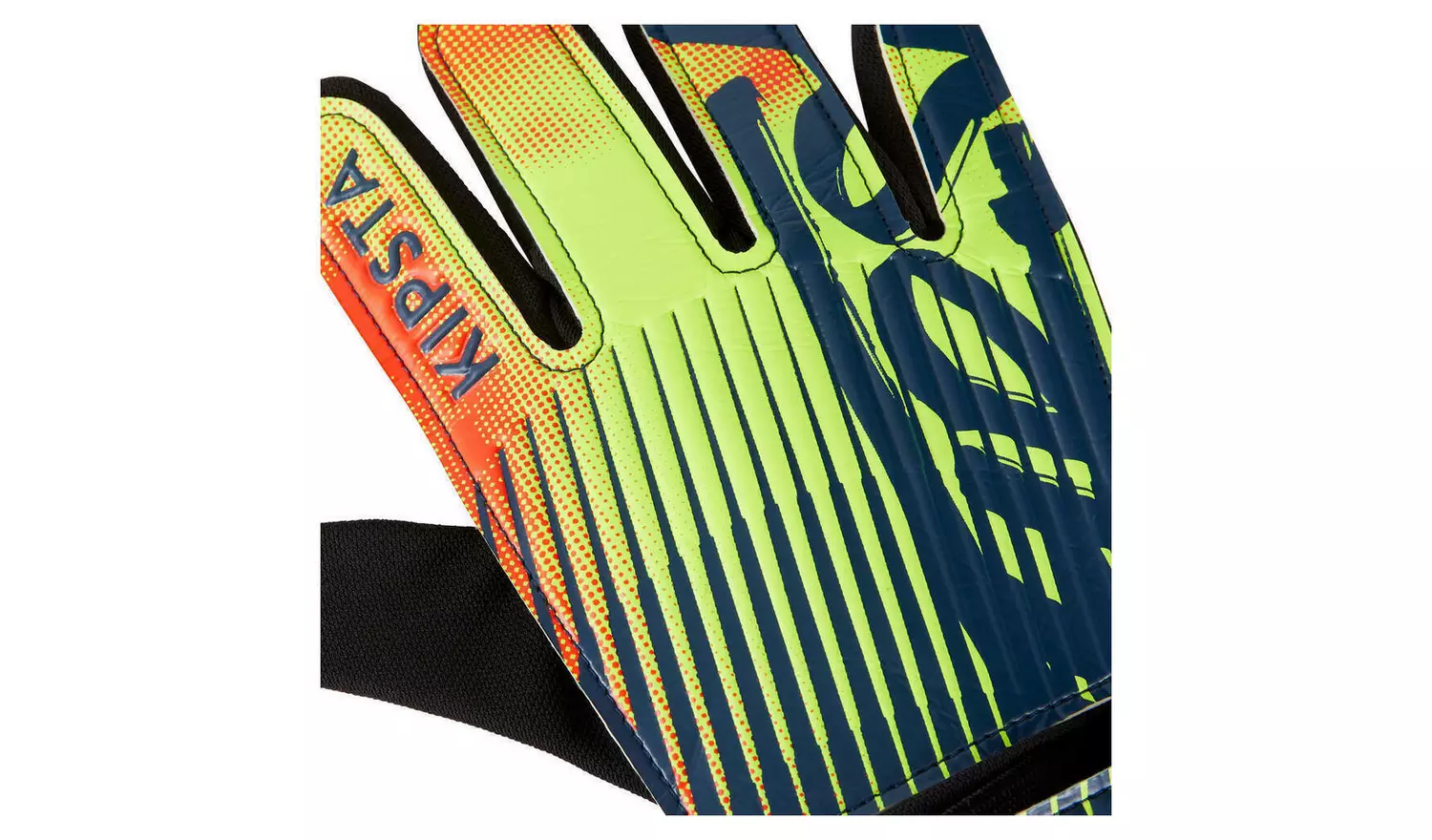 Decathlon Kids' Hard-wearing Football Gloves Size 6 – Yellow