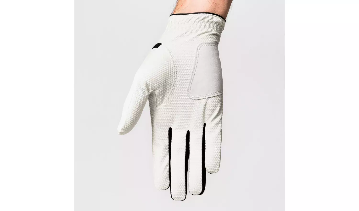 Decathlon Men's Golf Glove Left Handed White and Black M