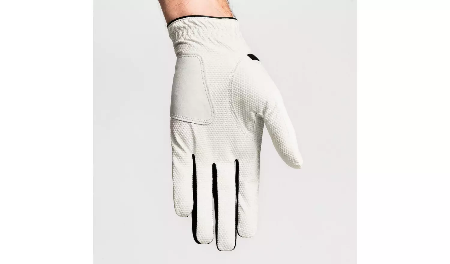 Decathlon Men's Golf Glove Right Handed White and Black XL