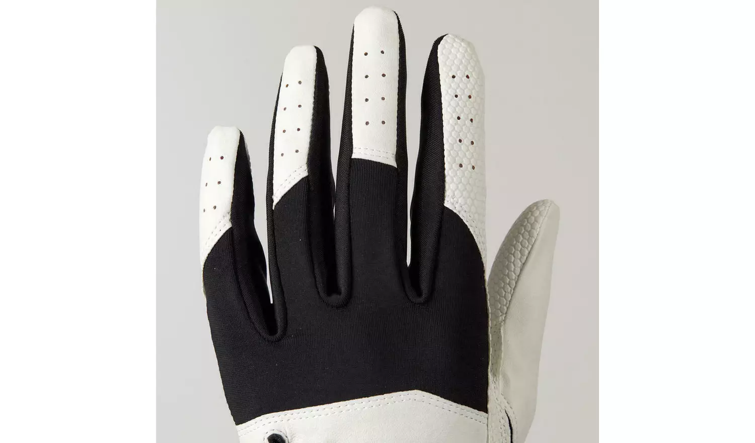 Decathlon Men's Golf Glove Right Handed White and Black XL