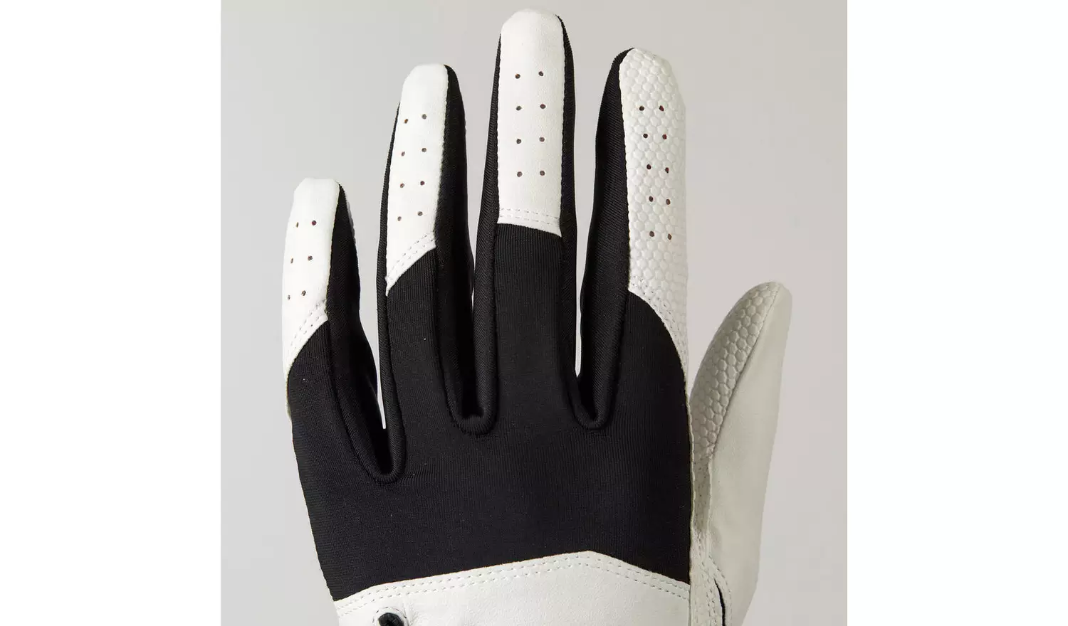 Decathlon Men's Golf Glove Right Handed White and Black 2XL