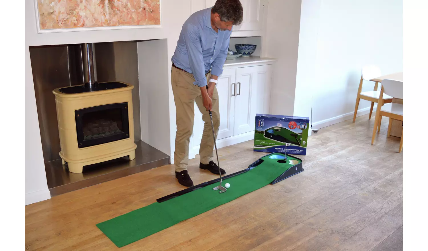 PGA Tour Practice Putting Mat Green