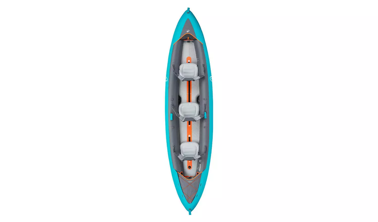 Decathlon 2/3 Person Inflatable Canoe/Kayak 100+ Blue