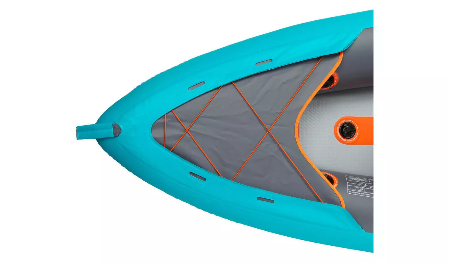 Decathlon 2/3 Person Inflatable Canoe/Kayak 100+ Blue