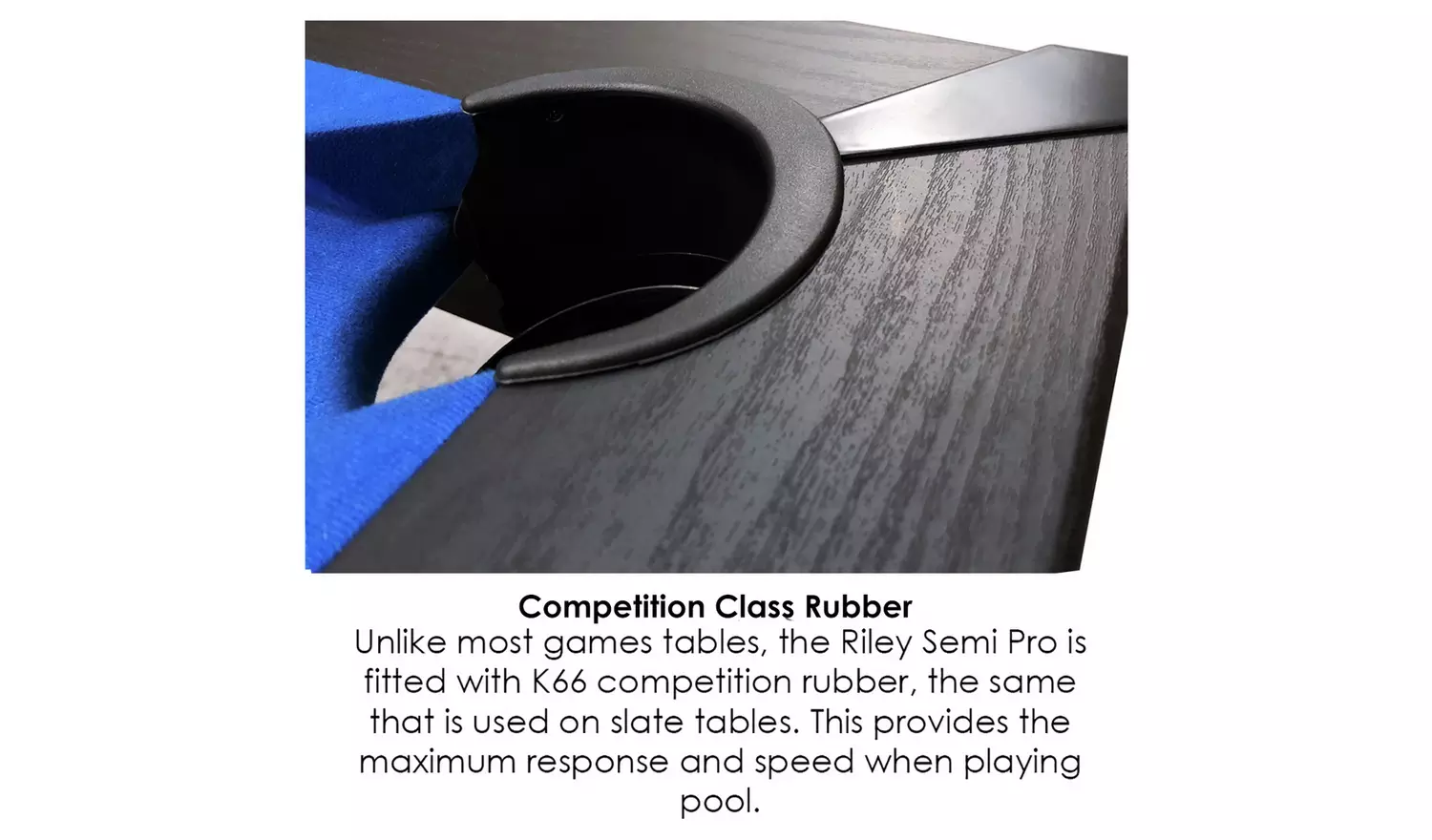 Riley Semi Pro Pool Table - 7ft