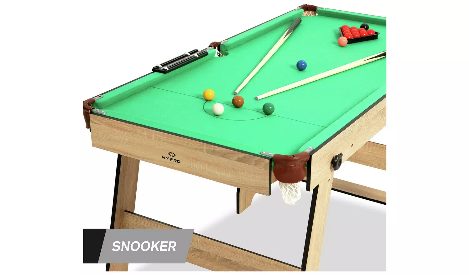 Hy-Pro 5ft Folding Snooker and Pool Table