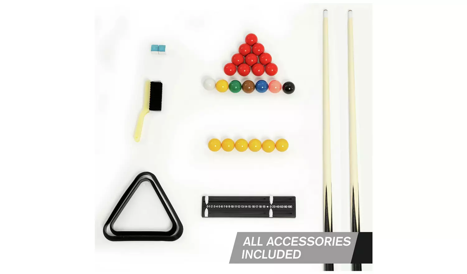 Hy-Pro 5ft Folding Snooker and Pool Table