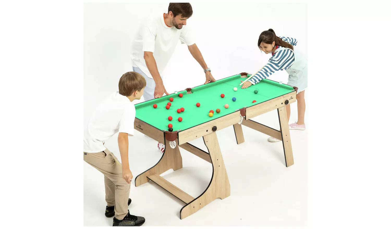 Hy-Pro 5ft Folding Snooker and Pool Table