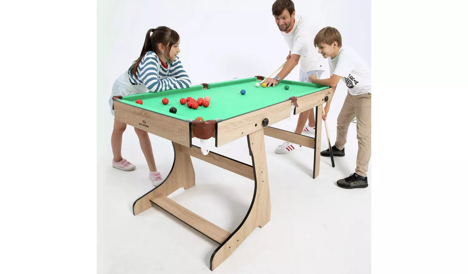 Hy-Pro 5ft Folding Snooker and Pool Table