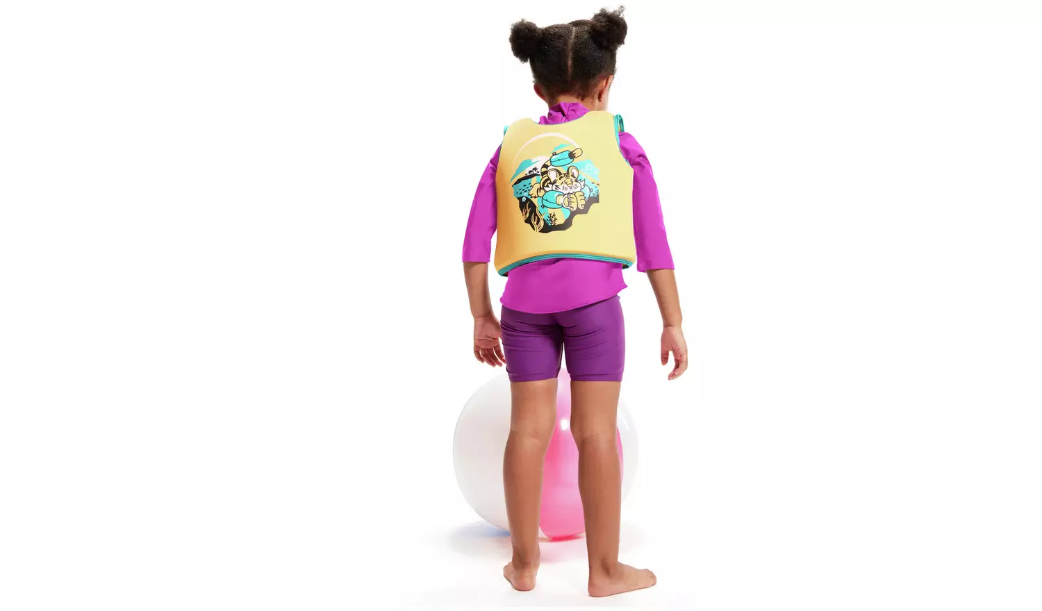 Speedo Character Float Swim Vest - Orange/Blue