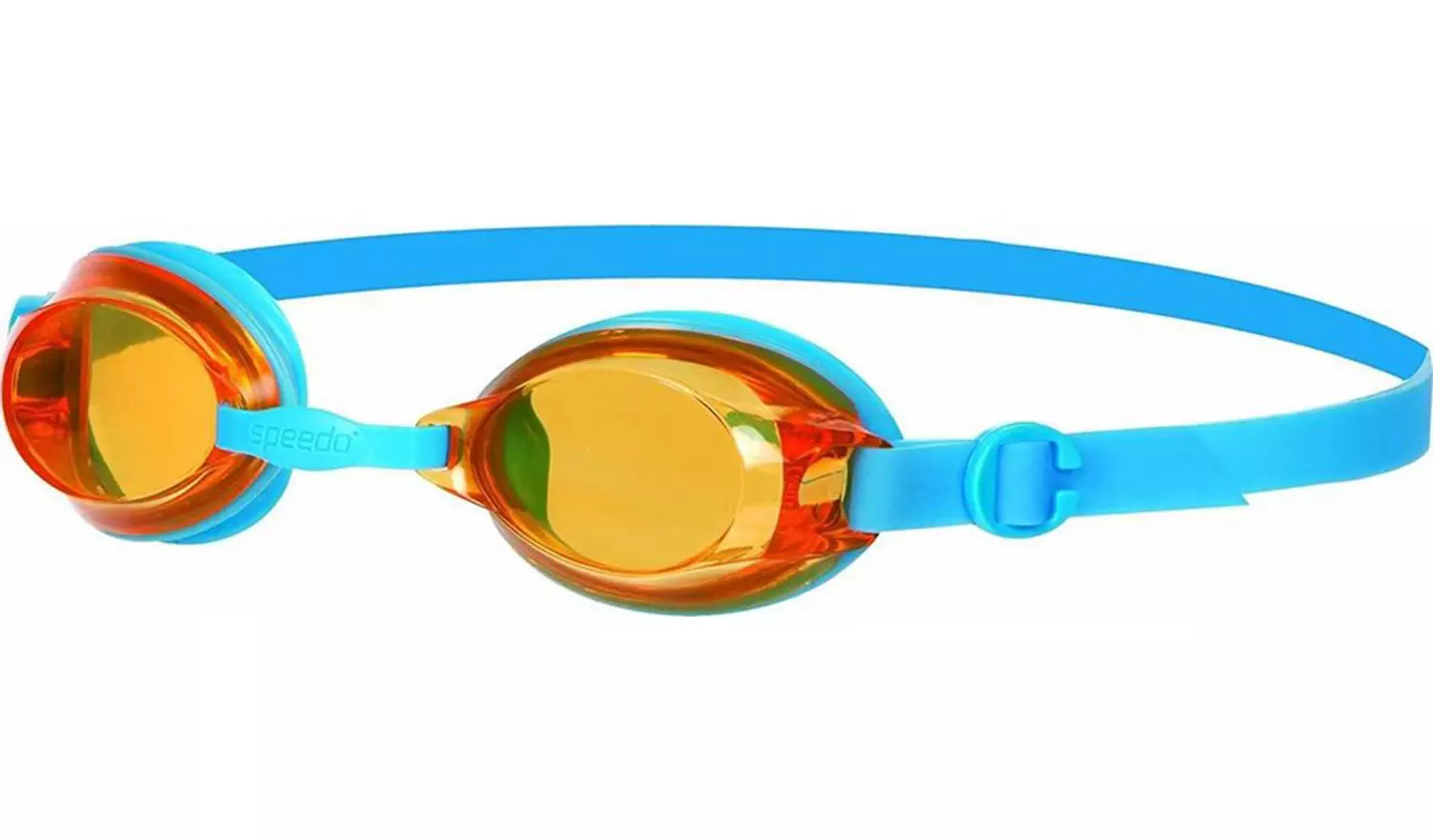 Speedo Jet Junior Swimming Goggles - Blue and Orange