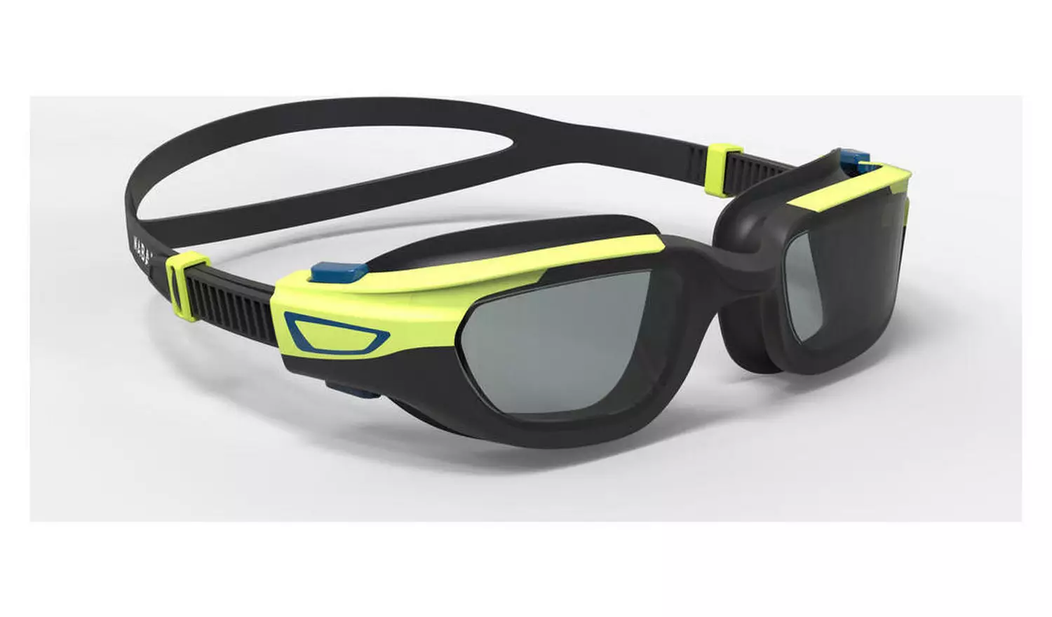 Decathlon 500 Spirit Small Goggles - Black And Yellow