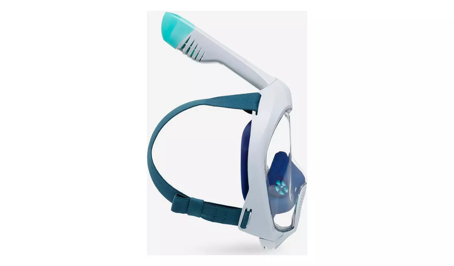 Decathlon Adult's Easybreath Surface Mask Blue Size S/M