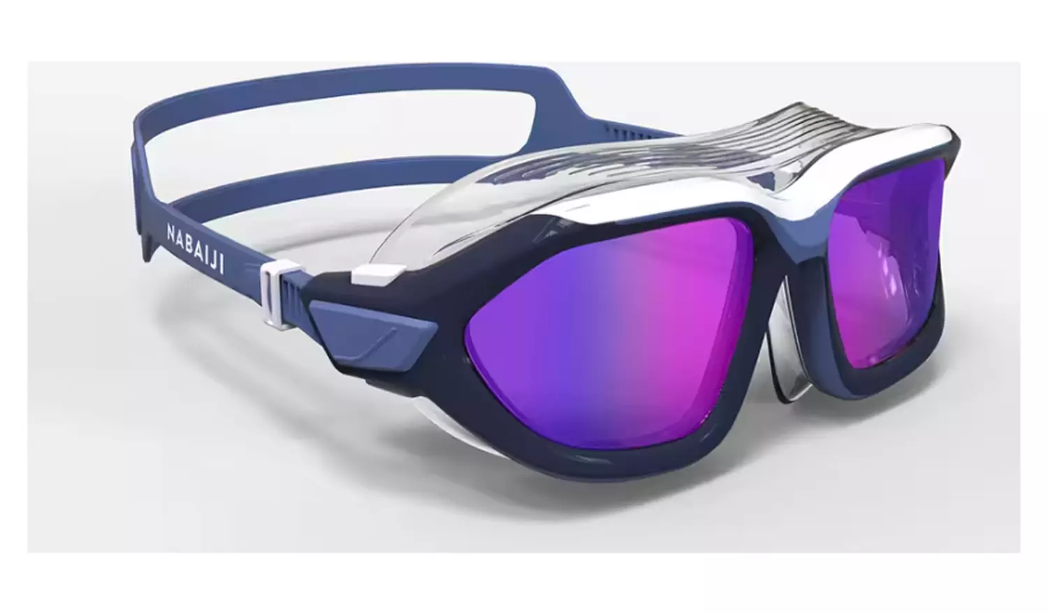 Decathlon 500 Active Small Mask - Blue And Red