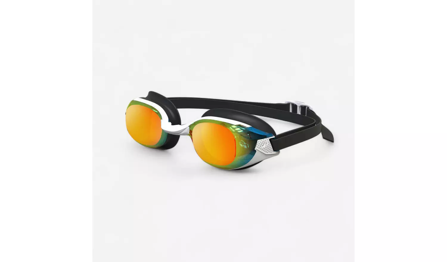 Decathlon Swimming Goggles with Mirror Lenses BFIT One Size