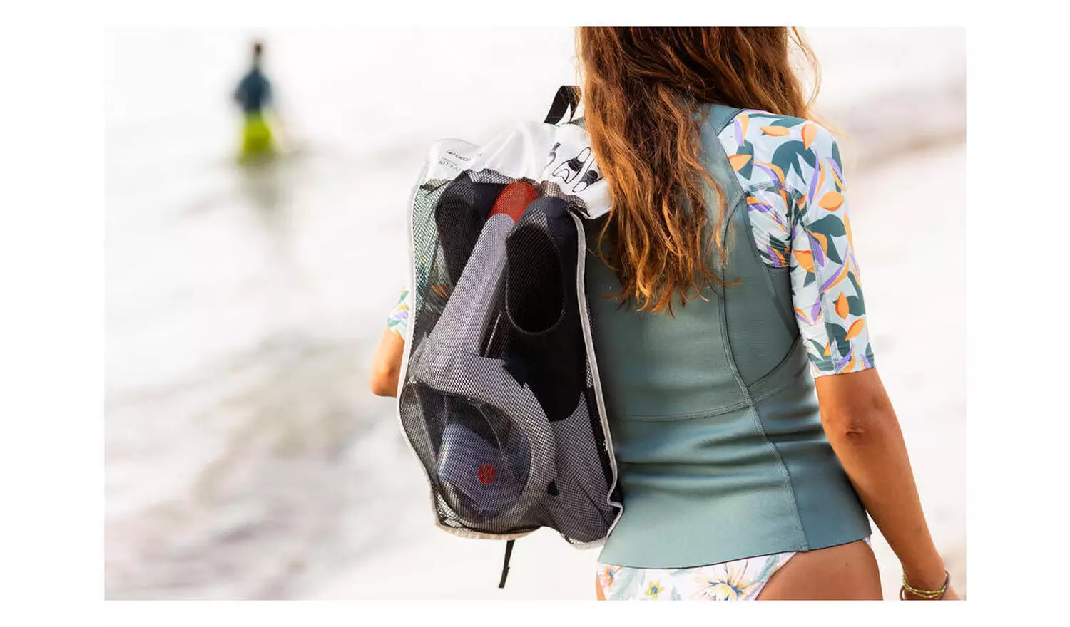 Decathlon Easybreath Mask and Fins Snorkelling Set UK 3-4