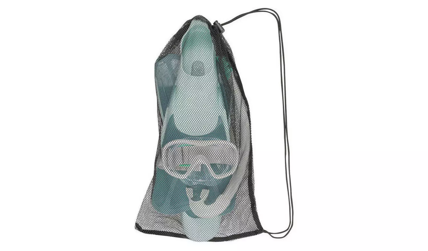 Decathlon Kids' Snorkelling Fins + Mask Set UK 13-1