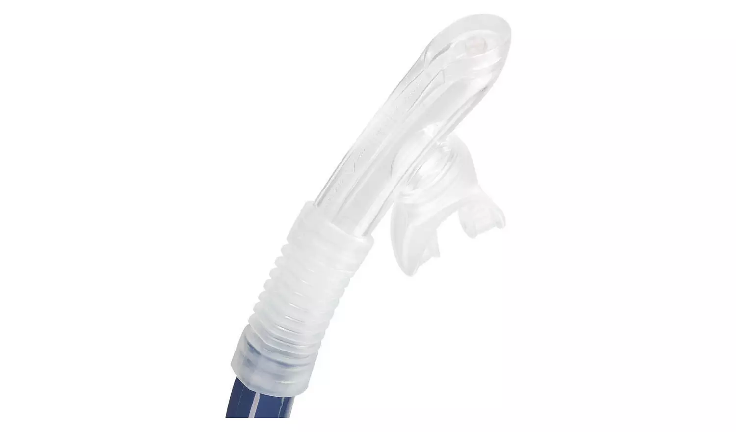 Decathlon Dry Top Diving Snorkel 100 Grey