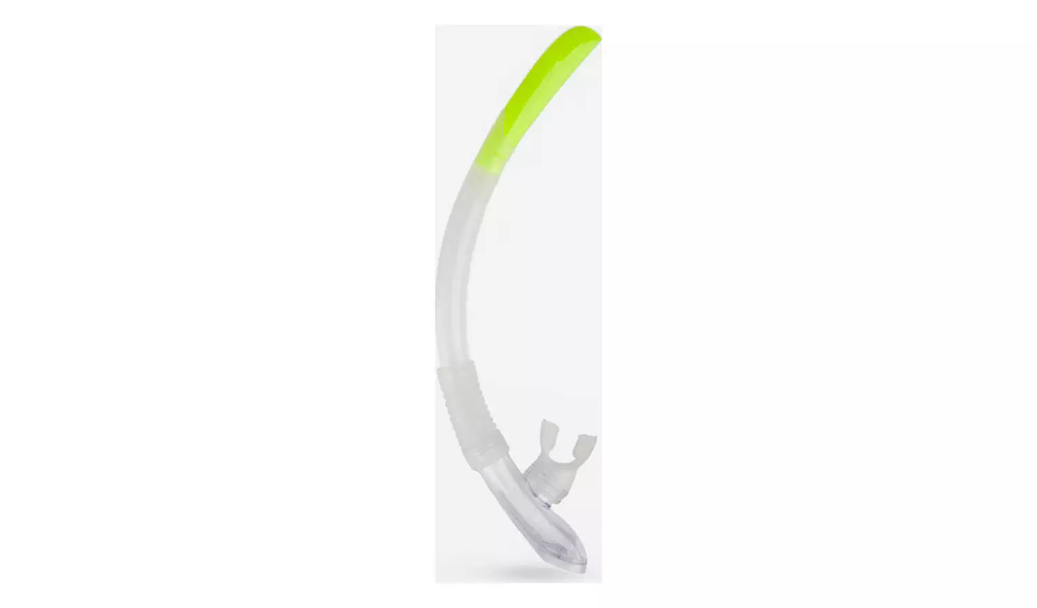 Decathlon Kids Diving Snorkel with Valve 100 Translucent