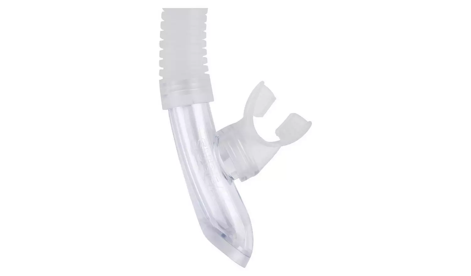 Decathlon Kids Diving Snorkel with Valve 100 Translucent