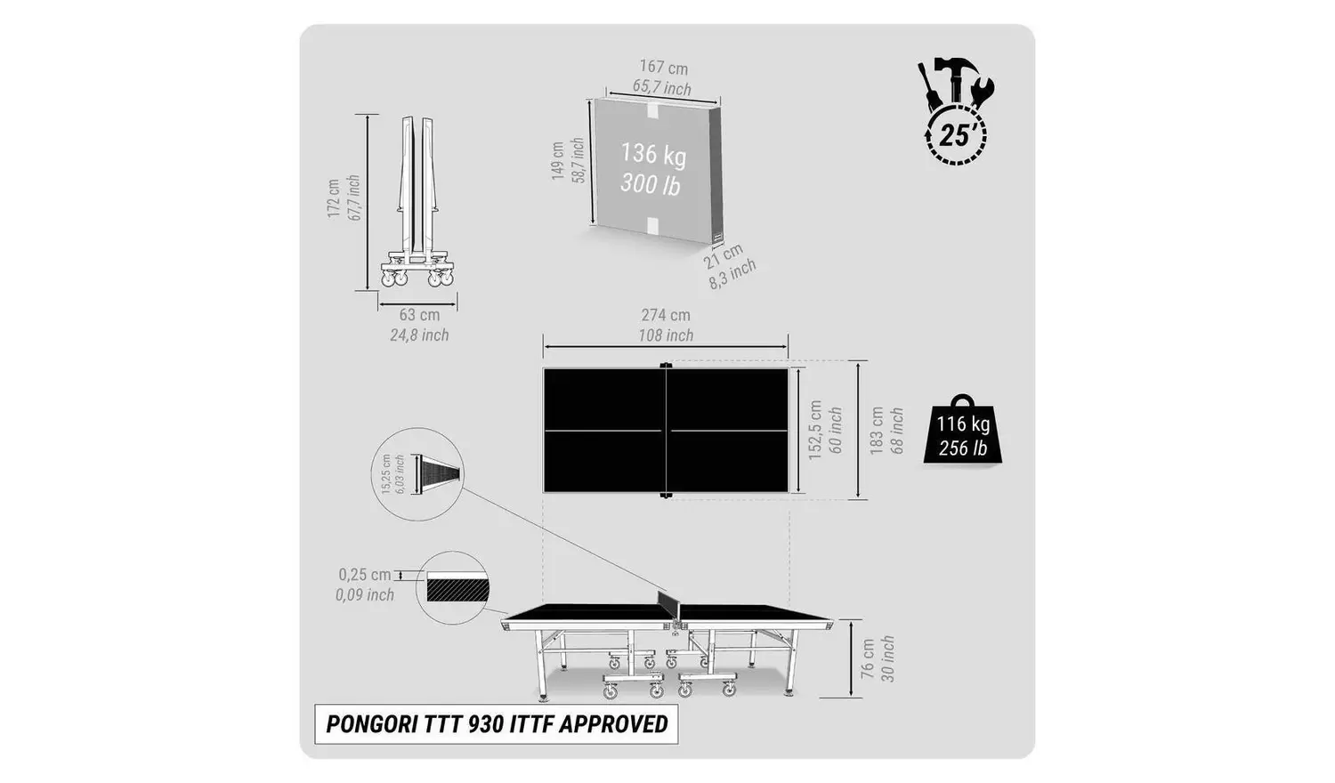 Decathlon Ittf-Approved Club Table Tennis Table 930 - Black.fBiDBM{padding:13px;border-bottom:1px solid #d8d8d8;}/*!sc*/
data-styled.g1[id=