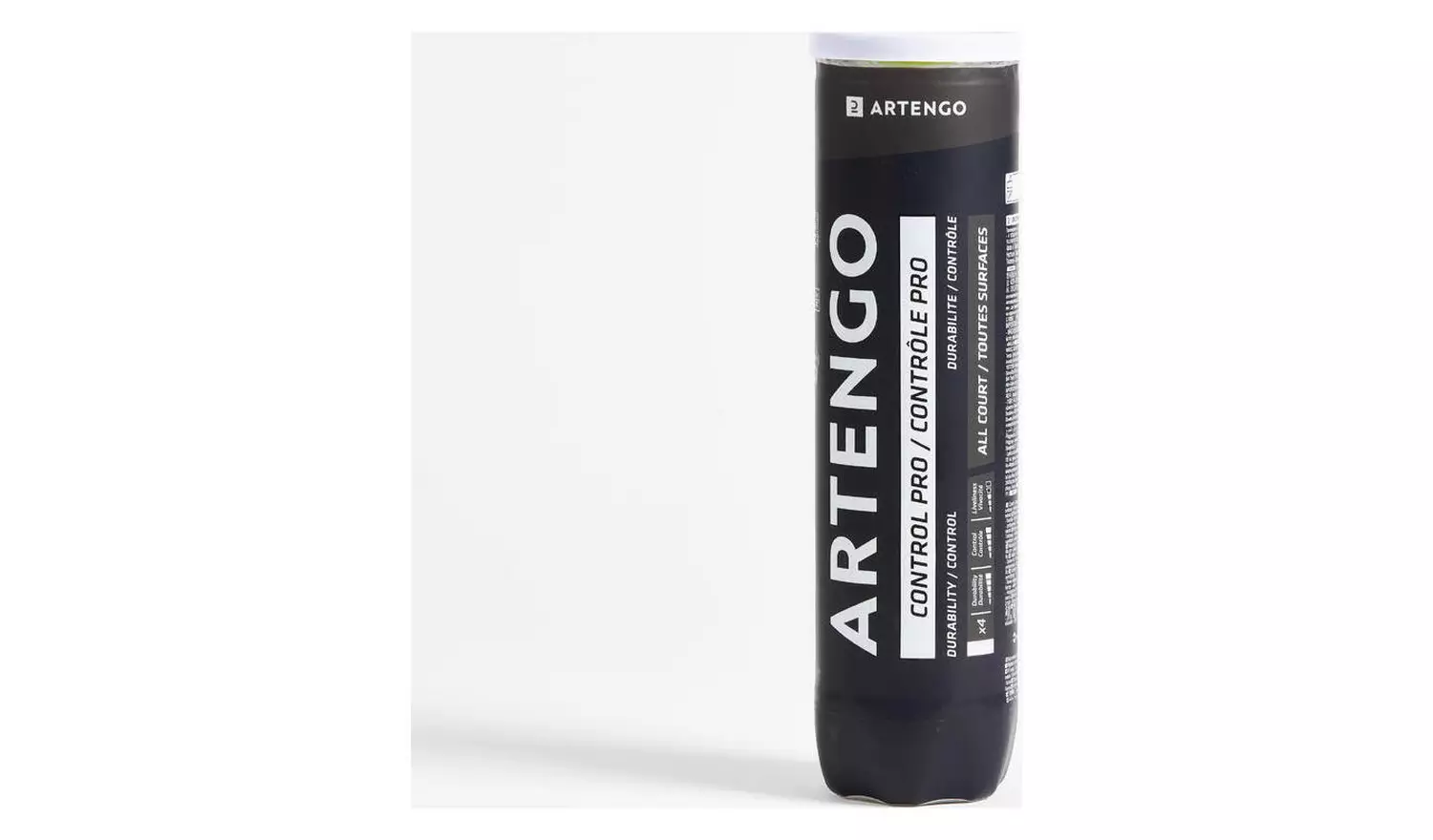 Decathlon Tennis Ball Control Pro Yellow - Pack of 4