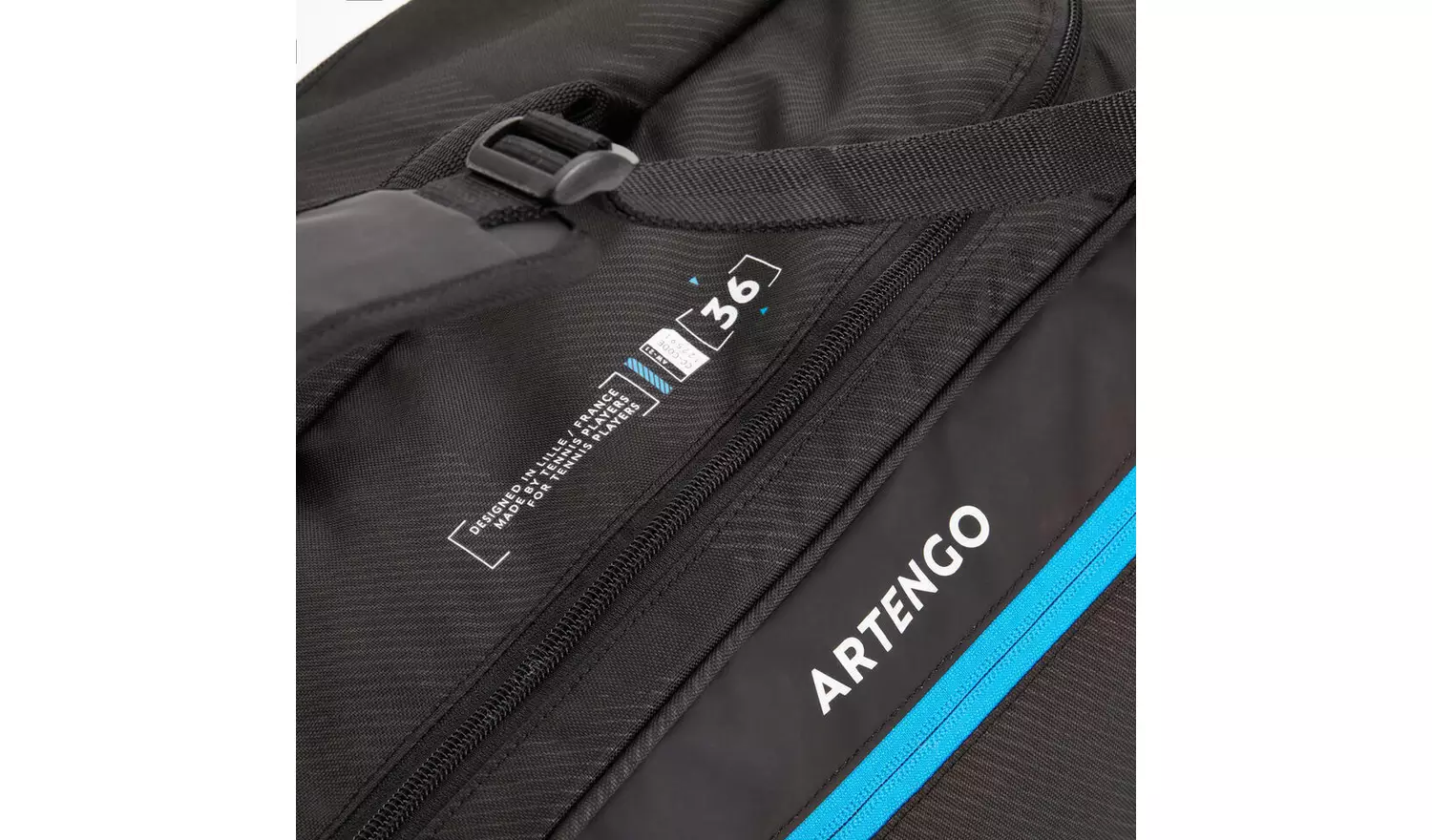 Decathlon 9-Racket Tennis Bag L Team - Black/Blue