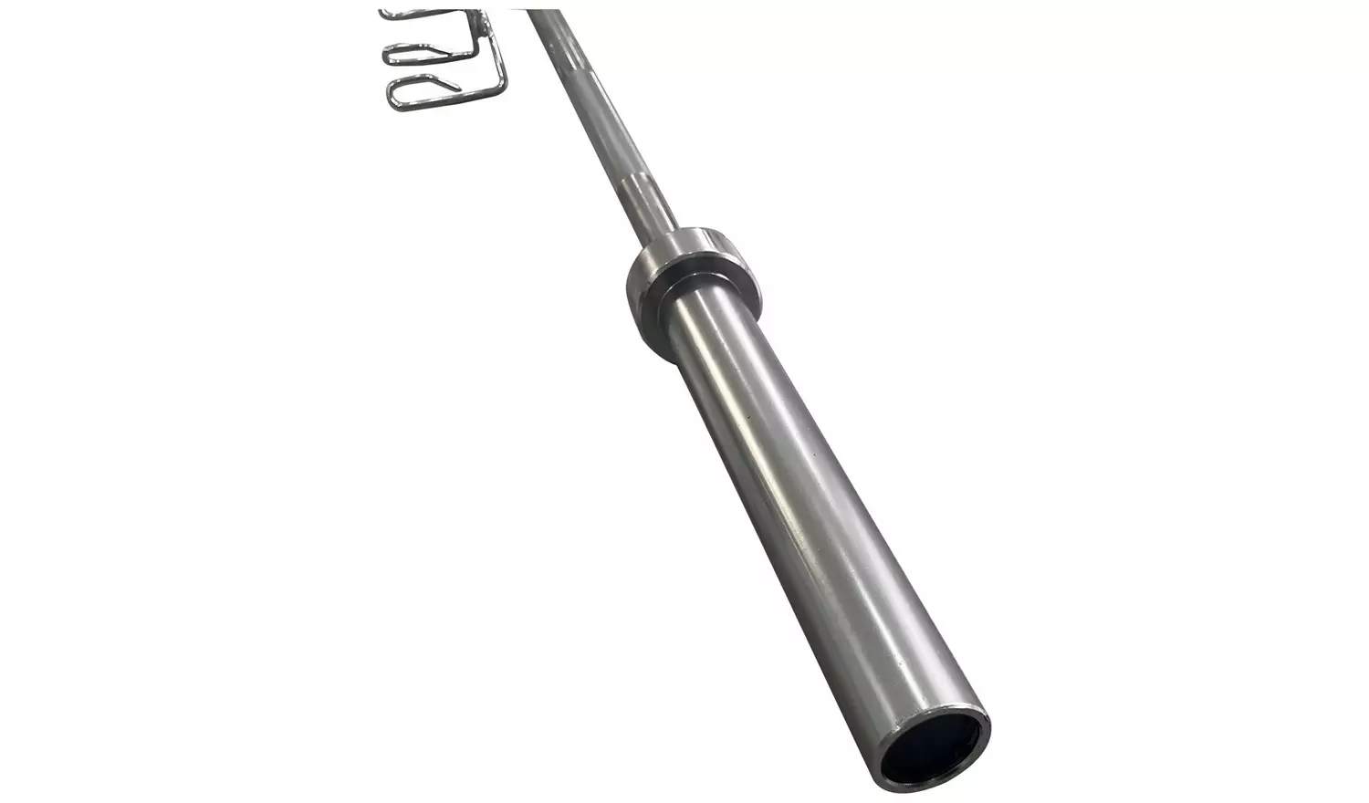 Pro Fitness 6ft Olympic Barbell - Chrome